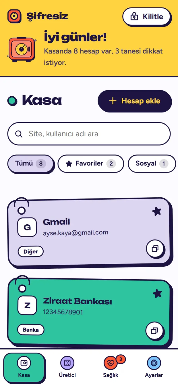 Şifresiz, 1