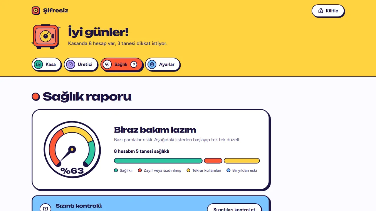 Şifresiz, 3